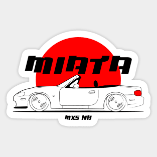 Miata JDM NB Sticker